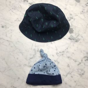 Jumping Beans Gerber Sun Anchor Bucket Hat Bundle